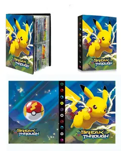 Pikachu verzamelmap contro l'umanitàtoploader Ex Card Collection Book Album Poke mon Cards Holder