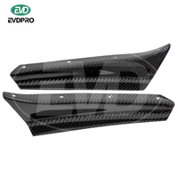 Pour BMW Série 3 E36 M3 1991-1998, canards de pare-chocs avant en fibre de carbone de style JDM (4 pièces)