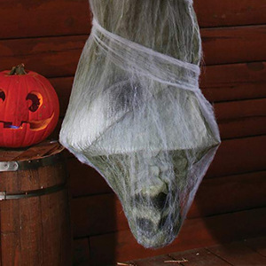 DAMAI Halloween Hanging Cocoon Corpse Decorations Halloween Party Favor Skeleton Body for House Yard Tree Prop for Outdoor Decor - Product Image 4