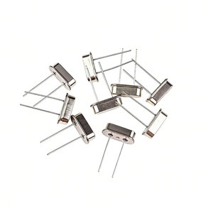 20PCS 4Mhz 6Mhz 8Mhz 12Mhz 16Mhz 20Mhz 24Mhz 25Mhz 26Mhz 32Mhz 40Mhz Resonador de cristal de cuarzo Oscilador pasivo HC 49S - Product Image 1