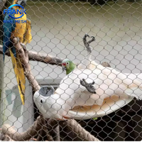 Filet en câble métallique en acier inoxydable AISI316 304 pour volière de zoo, cage à oiseaux et enclos pour perroquets