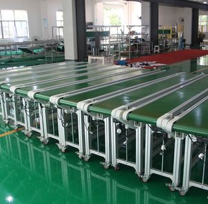 Toshine kaynağı Pu hazne ayarlanabilir yükseklik otomatik düz gübre sonsuz Coveyor küçük sistem köşe bantlı konveyör - Product Image 4