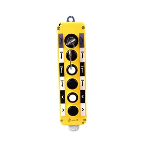 XDL10-EPBG6 electric hoist crane pendant 6 holes elevator gear electric hoist push button switch control box