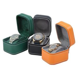 Boîte de rangement pour montres en PU, boîte de présentation, étui de voyage portable pour montres, protection contre les chutes pendant le <span class=keywords><strong>transport</strong></span>. - Product Image 5