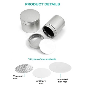 Bouteille de vitamines en aluminium recyclable avec bouchon à vis, impression offset pour l'emballage de compléments alimentaires, logo personnalisé accepté - Product Image 6