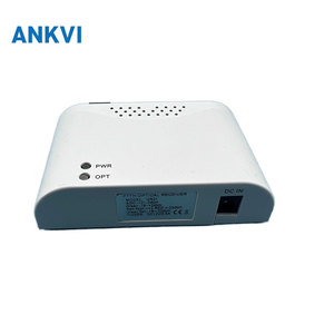 Receptor Óptico CATV Activo OR21 con Control AGC, Rango de +2 a -15dBm, Nivel de Salida de 85dBμV, Sensibilidad de Entrada de -18dBm, 5V para FTTH FTTx - Product Image 1