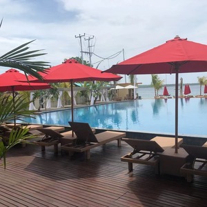 Parasol d'extérieur, parasol de terrasse, grand parasol, parasol autoportant pour jardin, parasol de balcon, parasol de piscine d'hôtel, parasol de plage - Product Image 3