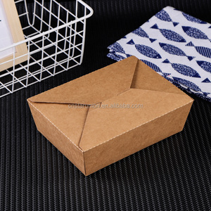 Piccolo scaldino scaldante per riscaldamento monouso pacchetto di riscaldamento porta via pranzo scatola self-service fast food scatola di carta - Product Image 2