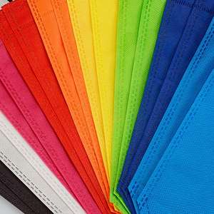 Sac Non tissé réutilisable personnalisé pour T-shirt, sachets biodégradables tf colorés, bon marché, vente en gros - Product Image 3