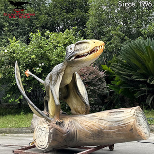 Dinosaurio Robot Animado de Tamaño Real para Parques Temáticos con Nido, Dinosaurio Robot Fantástico para Museos - Product Image 1