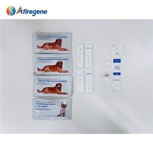 Hunde-Hundepest-Virus (RBV) Antikörper Schnelltest-<span class=keywords><strong>Kit</strong></span> 10 Tests/<span class=keywords><strong>Kit</strong></span> Kommerzieller und Heimgebrauch 24 Monate Haltbarkeit Shenzhen Lvshiyuan - Product Image 2