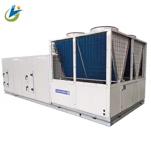 Système industriel facile d'opération et d'installation de climatiseur emballé par toit CVC