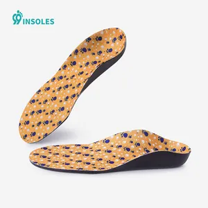 Eva Foot Corrector Kids Padded Foot Arch Wraps Plantar Fasciitis Insoles Palmilhas Corretivas Arch Support Child Insole Kids
