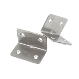 Support d'angle en acier inoxydable 30x30x50x2mm, support d'angle droit durable et épais pour connecteurs de meubles - Product Image 3
