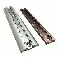 Profilé en aluminium série 6000 à fente en U, couleur personnalisée, à prix réduit, pour système de fixation de cargaison, rail L en aluminium pour avion