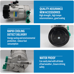 8013000900 Auto <strong>AC</strong> <strong>Parts</strong> New 2017 Geely Emgrand GT GC9 Car Air Condition Compressor VS-16M 6PK Air Conditioning Compressor 12V - Product Image 2