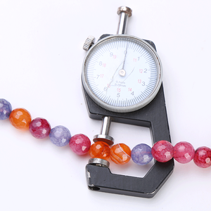 ลูกปัดอเมทรินโทแพซสำหรับทำเครื่องประดับ รับรองโดย GIA ทรงรอนเดลเหลี่ยมเพชรพลอย ทรงทริลเลียน เปรีโดต อะความารีน - Product Image 2