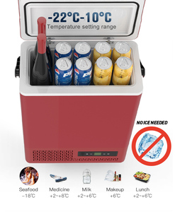 Nouveauté FC12 FROZEN Réfrigérateur-congélateur de <span class=keywords><strong>voiture</strong></span> 12V 12L <span class=keywords><strong>Mini</strong></span> glacière portable pour camping Réfrigérateur pour hôtel Jet privé Maison <span class=keywords><strong>Voiture</strong></span> - Product Image 2