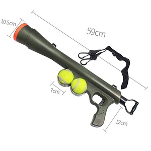 <span class=keywords><strong>Bozal</strong></span> de entrenamiento Kingtale, herramienta de incentivo de catapulta, <span class=keywords><strong>pelota</strong></span> de tenis, juguete interactivo para perros - Product Image 2