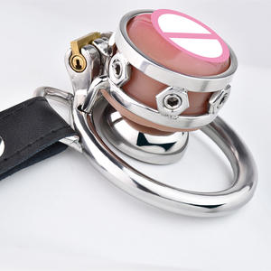 Заводская Новинка, лидер продаж, БДСМ, киска, вагинальные устройства целомудрия, клетка целомудрия, пояс для предотвращения падения, интересные игрушки - Product Image 6