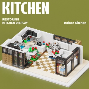 Bloques de Construcción de Plástico ABS para Niños, 2080 Piezas, Diseño de Calle Moderna, Villa de Florencia, Decoración Creativa, Juego de Regalo, Nuevo - Product Image 4