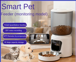 Distributeur automatique intelligent Elecpet 6L Love Solid pour animaux <span class=keywords><strong>de</strong></span> compagnie avec caméra HD 1080P, suivi vidéo connecté et IA interactive - Product Image 3