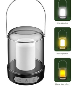 Portable petites lampes de Camping lumière LED lanterne lampe de secours USB Rechargeable extérieur Led suspendu rétro Camping lumière lanterne - Product Image 4