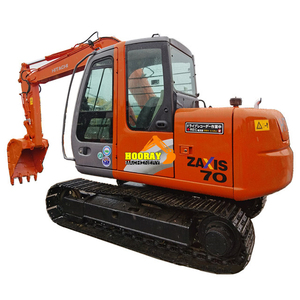 Excavadora Hidráulica Usada Hitachi Zx70 de 7 Toneladas, Modelo 2024, 95% Nueva, Pocas Horas de Trabajo, Motor Original - Product Image 2