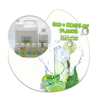 Concentré hydrosoluble aromatisant liquide pour eau gazeuse, essence alimentaire, parfum pour crème soda et jus