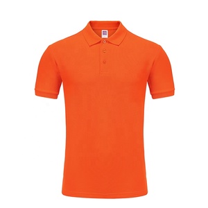 Camisetas Polo Deportivas de Color Naranja para Hombre, 100% Algodón, de Alta Calidad, Directo de Fábrica - Product Image 2