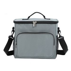 Wholesale SANJIN Insulated Cooler Bags 15L Polyester Waterproof for Food Custom Logo Outdoor Use - Product Image 1