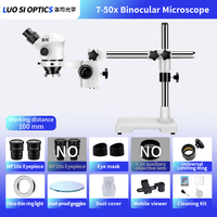 Microscope stéréoscopique industriel, distance de travail de 530 mm, pour la pratique et la formation en chirurgie