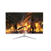 Monitor Gaming Oem de 27 Pulgadas 4K, Pantalla Curva Full HD con Freesync y HDR para PC
