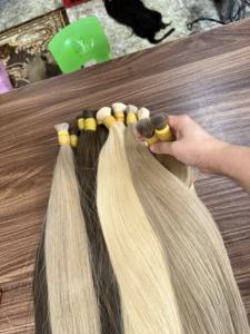 Premium Vietnamese Human Bulk <b>Hair</b> Natural Straight Raw Unprocessed Cuticle Aligned <b>Hair</b> for Wholesale Export - Product Image 3