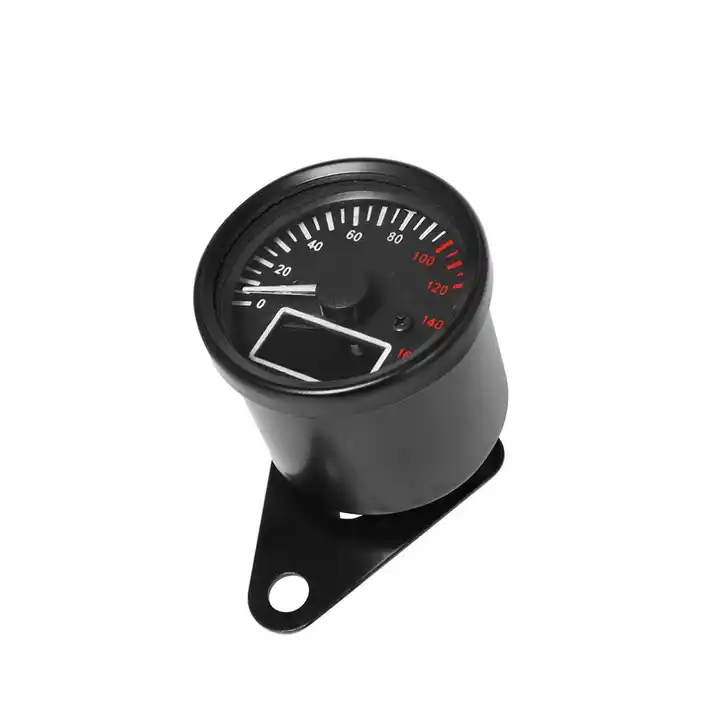 Wholesale Compteur de vitesse universel à panneau de moto, odomètre 0 ~ 160  KM/H moto numérique LED LCD jauge de vitesse rétro noir pour Honda Cafe  Racer From m.alibaba.com