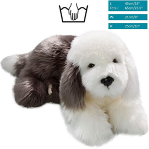 C037 Peluche Berger à poils longs, vente en gros, personnalisable, directement de l'usine, conforme aux normes CPC CE, modèle Berger - Product Image 3