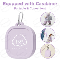 Bol d'eau pliable portable pour animaux de compagnie bol pliable en silicone pour chat et chien avec couvercle
