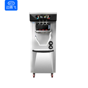 Máy Làm Kem Cuộn Mềm 3 Hương Máy Làm Kem Máy Làm Đồ Ăn Vặt Khác Máy Làm Kem Cứng Phục Vụ Mềm Thương Mại - Product Image 4