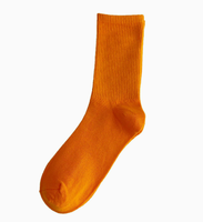Chaussettes de sport en coton sans couture colorées, chaussettes de compression personnalisées pour hommes, chaussettes athlétiques pour le basketball, tendance, douces et respirantes