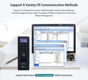 Tuya-clavier biométrique à empreintes digitales ZK TF1700, étanche IP65, contrôle d'accès pour carte RFID, système de contrôle d'accès de porte - Product Image 4