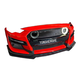 Parachoques Delantero de Alta Calidad para Ford Mustang 10-14, Actualización a Estilo Deportivo <span class=keywords><strong>Shelby</strong></span> <span class=keywords><strong>GT500</strong></span> con Luces - Product Image 5