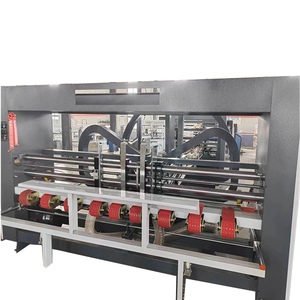 corrugated box fold gluing machine corrugated stitching machine corrugated box packaging machine