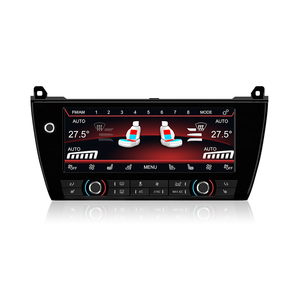 Navihua Air Conditioning <strong>LCD</strong> Touch Screen Car AC Switch Control <strong>Panel</strong> for BMW Old 5 Series 2011-2017 - Product Image 1