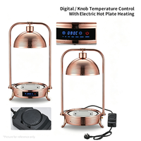 Chauffe-Plats Professionnel à Induction avec Couvercle Charnière Suspendu pour Buffet, Présentoir Autonome pour Traiteur, Mariages et Cuisines, en Acier Inoxydable