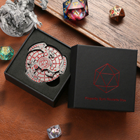 7-in-1 Spinner DND Würfelset Roulette-Rad-Würfel Dungeons and Dragons Kompass-Würfel Cooles RPG-Rollenspiel-Tischspiel