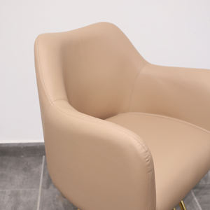 K High-End Vintage Men's Barbershop Chair <b>Synthetic</b> <b>Leather</b> Hair Cutting Salon Chair with Oil Head for Professional Hair Salon - Product Image 2