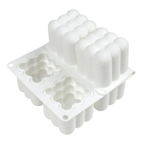 6 Cavidades <span class=keywords><strong>Magic</strong></span> Balld Francés Mousse Cake Mold Antiadherente Silicona Molde para hornear DIY Chocolate Pudín Gelatina Utensilios para hornear - Product Image 2