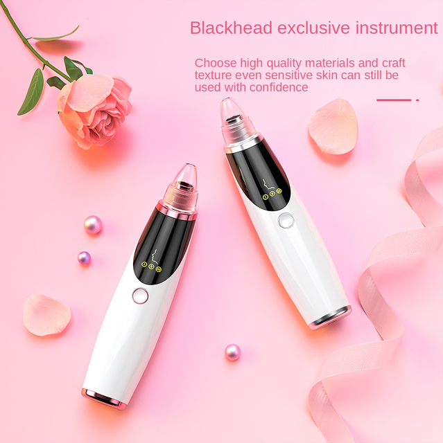 MIQMI Portable Aspirateur Point Noir Bubble Mini Blackhead Remover Device Usb Nose Strip Pore Cleaner Vacuum Removal Instrument