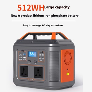 ไฟ LED พกพา 400W ลิเธียมไอออน พร้อมตัวควบคุม MPPT ปลั๊ก EU US ชาร์จมือถือ ใช้กลางแจ้ง รถยนต์ ไฟ Pure Sine สำหรับรถบ้าน พอร์ต Type C - Product Image 5