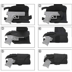 सामरिक पैर के होल्स्टर 2 पीसी बाएं/दाएं हाथ एडजस्टेबल जांघ गन होल्स्टर - Product Image 4